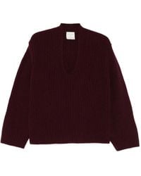 forte_forte - V-Neck Sweater - Lyst