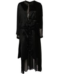 Junya Watanabe - Wrap Around Belted Dress - Lyst