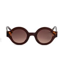 Kaleos Eyehunters - Swiney Round-Frame Sunglasses - Lyst