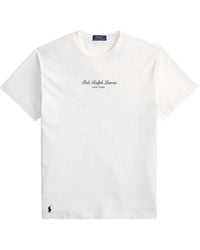 Polo Ralph Lauren - Logo-Print Cotton T-Shirt - Lyst