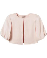 Twinset - Logo-Plaque Jacket - Lyst