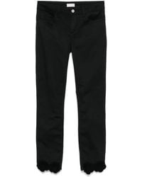 Liu Jo - Pantalones con flores de ganchillo - Lyst