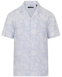 Patrick Assaraf - Floral Short-Sleeve Shirt - Lyst