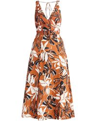 Shona Joy - Kleid mit Blumen-Print - Lyst