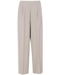 MEIMEIJ - Pleated Elasticated-Waist Trousers - Lyst