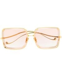 Anna Karin Karlsson - Moon Square-Frame Sunglasses - Lyst