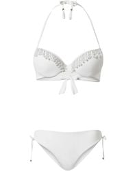 Twinset - Beaded Triangle Bikini Set - Lyst