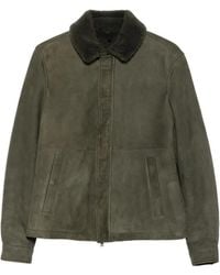 Tagliatore - Stow Suede Jacket - Lyst