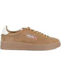 Autry - Dallas Low Suede Leather Trainers - Lyst