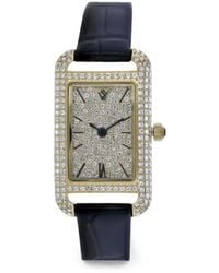 Christian Van Sant - Opaline Rectangular-Face 26Mm Watch - Lyst