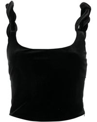 Emporio Armani - Velvet Top - Lyst