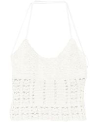 Frankie's Bikinis - X Jennie Nari Crochet Halterneck Tankini - Lyst