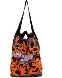 JNBY - Knitted Floral Tote Bag - Lyst
