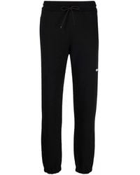 MSGM - Logo Detail Jersey Sweatpants - Lyst