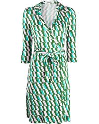 Diane von Furstenberg - Jeanne Silk Jersey Wrap Dress By Diane Von Furstenberg - Lyst