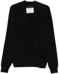 Frenckenberger - Johnny V-Neck Cashmere Sweater - Lyst