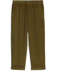 Ami Paris - Pantalones de pana con pinzas - Lyst