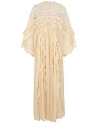 Zimmermann Luminosity Splice Lace Dress in Metallic | Lyst Zimmermann Luminosity Splice Lace Dress in Metallic | Lyst
