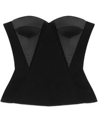 Versace - Off-Shoulder Corset - Lyst