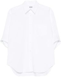 Moschino - Short-Sleeve Chest-Pocket Shirt - Lyst