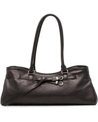 Marge Sherwood - Grandma Used Belt-Detail Leather Shoulder Bag - Lyst