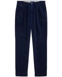 Polo Ralph Lauren - Whitman Pleated Corduroy Trousers - Lyst