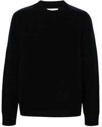 Maison Margiela - Signature Logo Ribbed Wool Sweater - Lyst