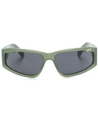Off-White c/o Virgil Abloh - Kimball Biker-style Frame Sunglasses - Lyst