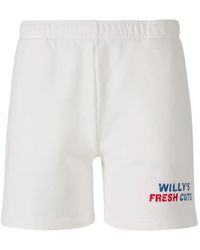 Willy Chavarria - Shorts mit Logo-Print - Lyst