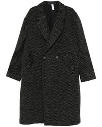 Hevò - Cappotto Doppiopetto - Lyst
