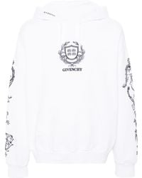 Givenchy - Sudadera con capucha y logo bordado - Lyst