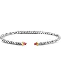 David Yurman - Micro Cable Flex Bracelet - Lyst