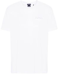BOSS - Embroidered-logo Cotton T-shirt - Lyst