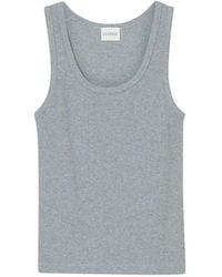 Closed - Geribbelde Tanktop - Lyst
