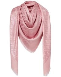 Fendi - Foulard Con Monogramma - Lyst