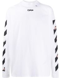 Off-White c/o Virgil Abloh Caravaggio Arrows Oversize Sweatshirt - White
