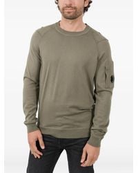 C.P. Company - Sleeve Pocket Crew-Neck Sweater - Lyst