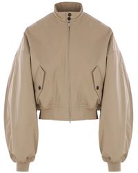 Balenciaga - Padded Twill Bomber Jacket - Lyst