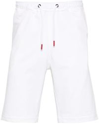 Kiton - Pantalones cortos de chándal de talle medio - Lyst