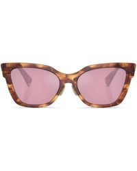 Miu Miu - Cat-Eye Frame Sunglasses - Lyst