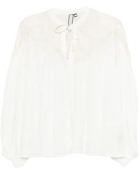 Scarlett Poppies - Petronella Embroidered Blouse - Lyst