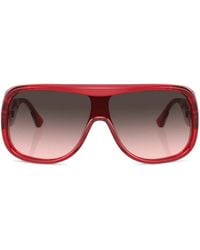 Ferrari - Oversized Frame Sunglasses - Lyst