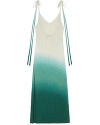Alanui - Robe Longue Wave Bloom - Lyst