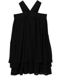 Comme des Garçons - Gathered Midi Dress - Lyst