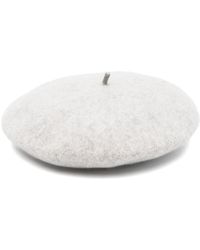 Brunello Cucinelli - Bead Embellished Beret - Lyst