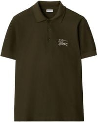 Burberry - Knight Cotton Polo Shirt - Lyst