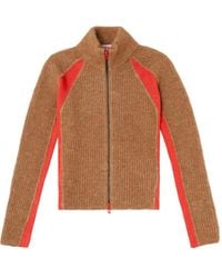 DIESEL - M-Louise Zip-Front Cardigan - Lyst
