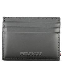 Tommy Hilfiger - Logo Leather Card Holder - Lyst