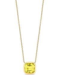 Goshwara - Manhattan Lemon-Quartz Necklace - Lyst