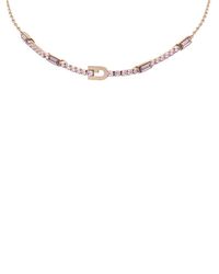 Furla - Embellished Chain Necklace - Lyst